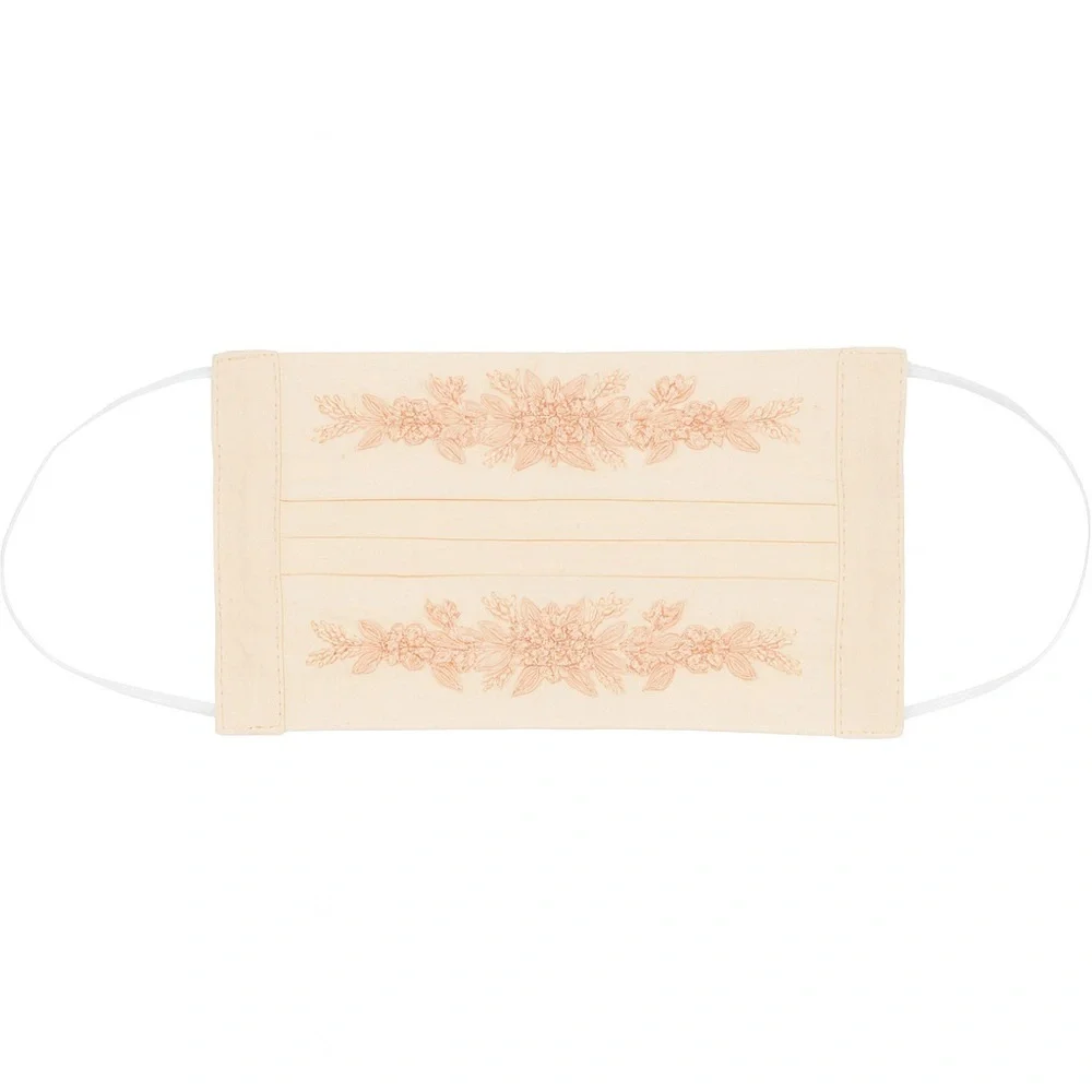 Handwoven Embroidered Cotton Mask